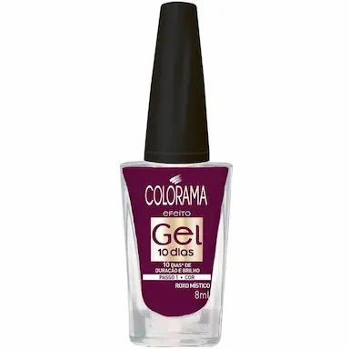 Esmalte Colorama Efeito Gel Cor Roxo Místico com 8ml
