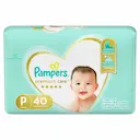 Fralda Pampers Premium Care P - 40 Unidades