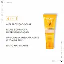 Protetor Solar Facial Vichy Idéal Soleil Clarify Cor Clara FPS 60 40g