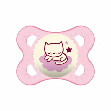 Chupeta MAM Original Night Tam 1 0 a 6 meses Rosa - 1 Unidade
