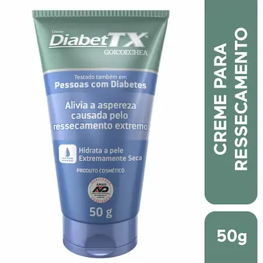 Creme Hidratante DiabetTX Goicoechea para Pele Extremamente Seca com 50g
