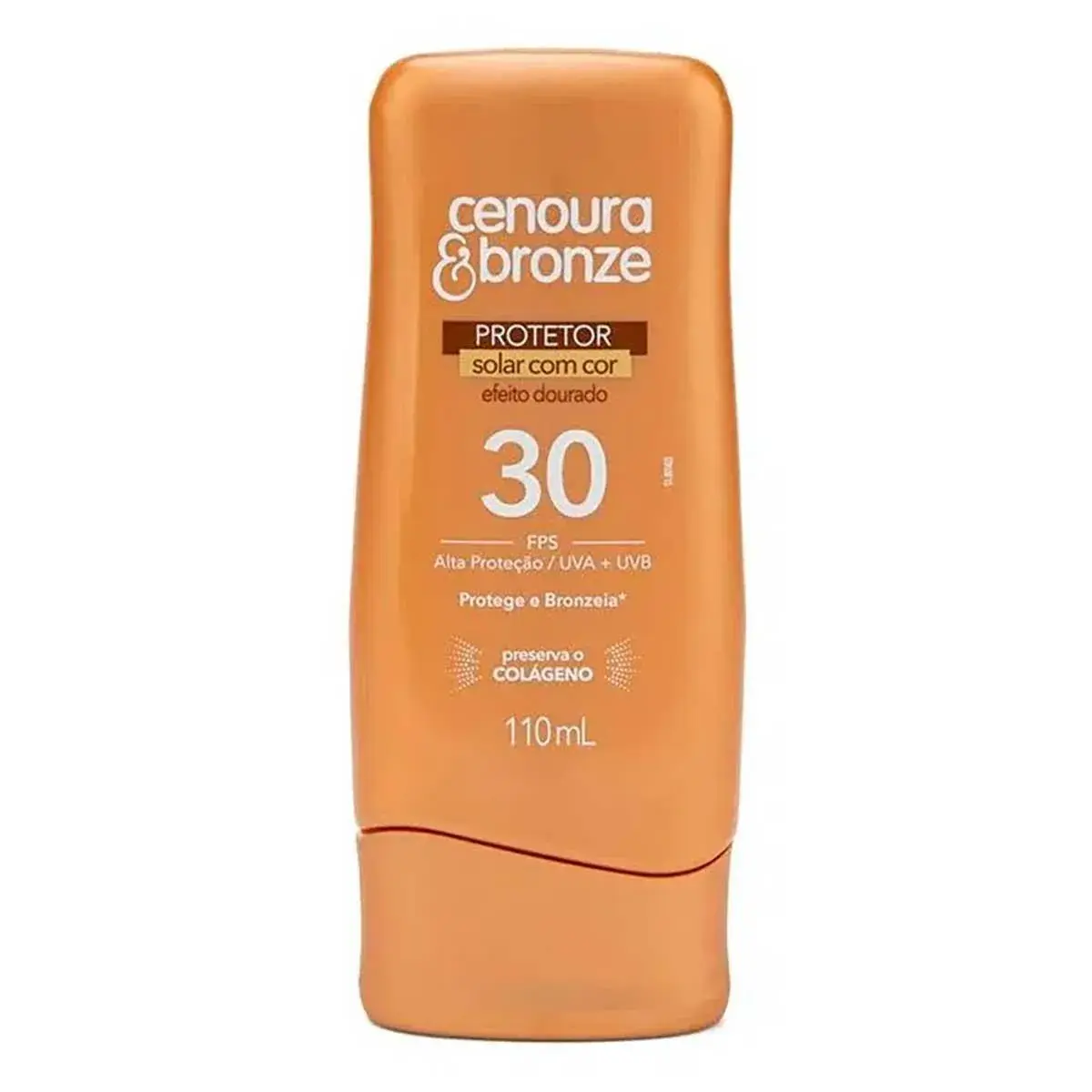 Protetor Solar Corporal Cenoura & Bronze com Cor FPS30 com 110ml
