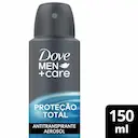 Desodorante Antitranspirante Aerosol Dove Men+Care Proteção Total Masculino 72h 150ml