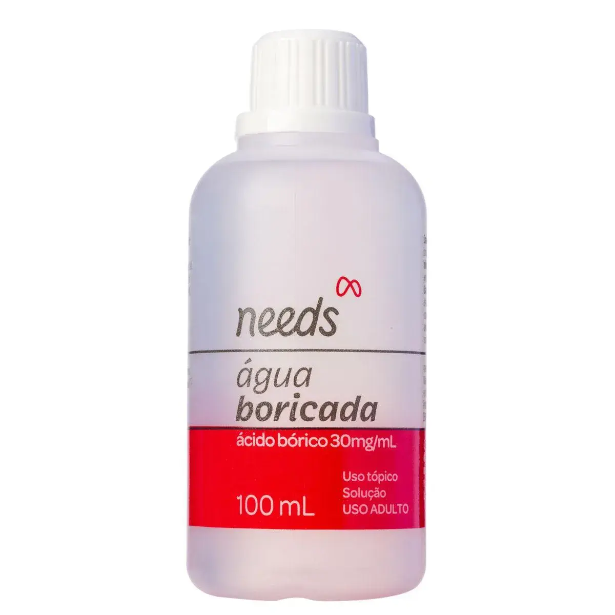 Água Boricada 3% Needs com 100ml