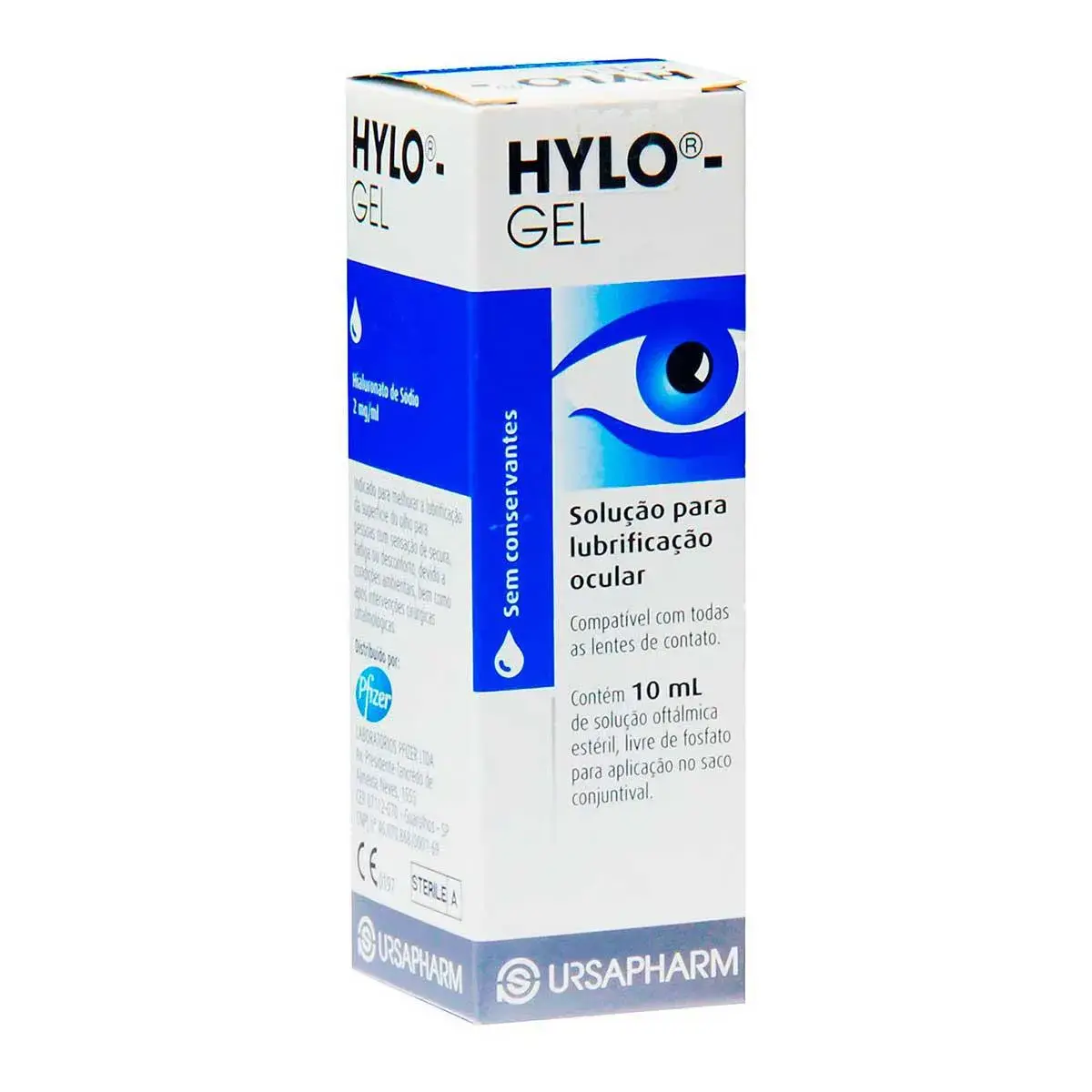 Colírio Lubrificante Hylo-Gel 10ml