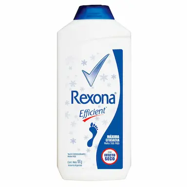 Talco Antitranspirante para pés Rexona Efficient