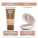 Protetor Solar Facial Pó Compacto Episol Color Pele Clara FPS 50 10g