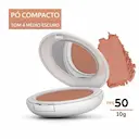 Protetor Solar Pó Compacto Médio Escuro Episol Color FPS 50 com 10g