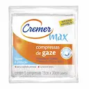 Compressa de Atadura Gaze Cremer Max com 5 unidades