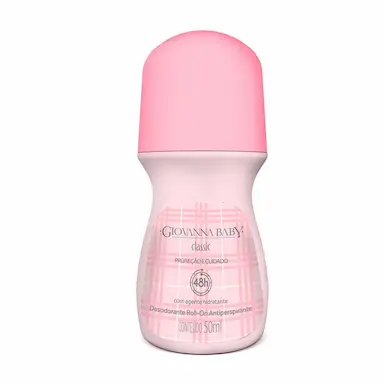 Desodorante Roll-On Giovanna Baby Classic com 50ml