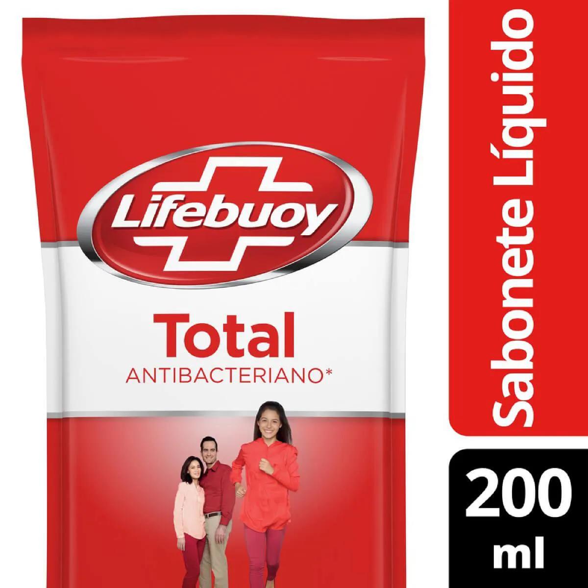 Refil Sabonete Líquido Lifebuoy Hand Wash Total