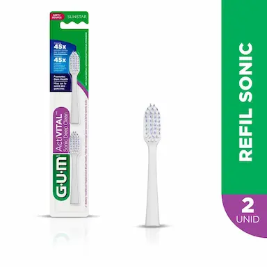 Refil Escova de Dente ActiVITAL Sonic Deep Clean com 2 unidades