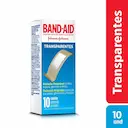 Band-Aid Curativos Transparentes com 10 unidades