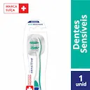 Escova de Dente Elmex Sensitive Extra Macia Dentes Sensíveis com 1 unidade