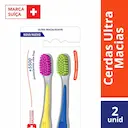Escova de Dente Elmex Ultra Soft com 2 unidades