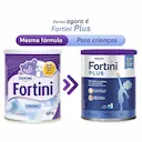 Suplemento Alimentar Infantil Fortini Plus Sem Lactose Danone Sem Sabor 3 a 10 anos com 400g