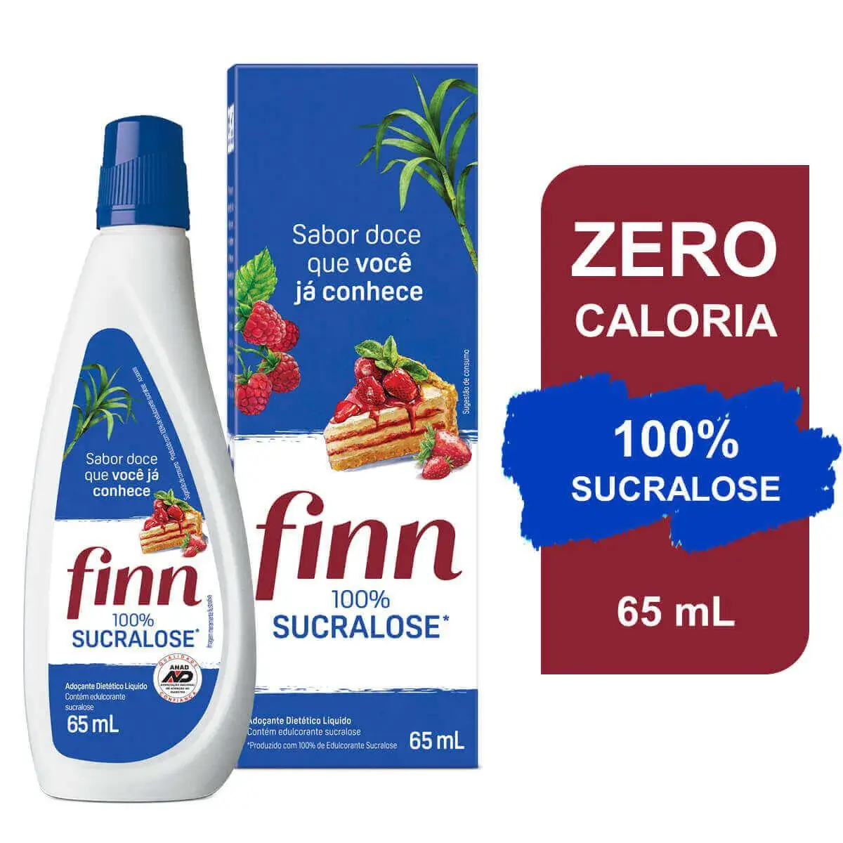 Adoçante Líquido Finn Sucralose 65ml