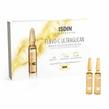 Sérum Antioxidante Diurno Isdinceutics Flavo-c Ultraglican com 10 Unidades