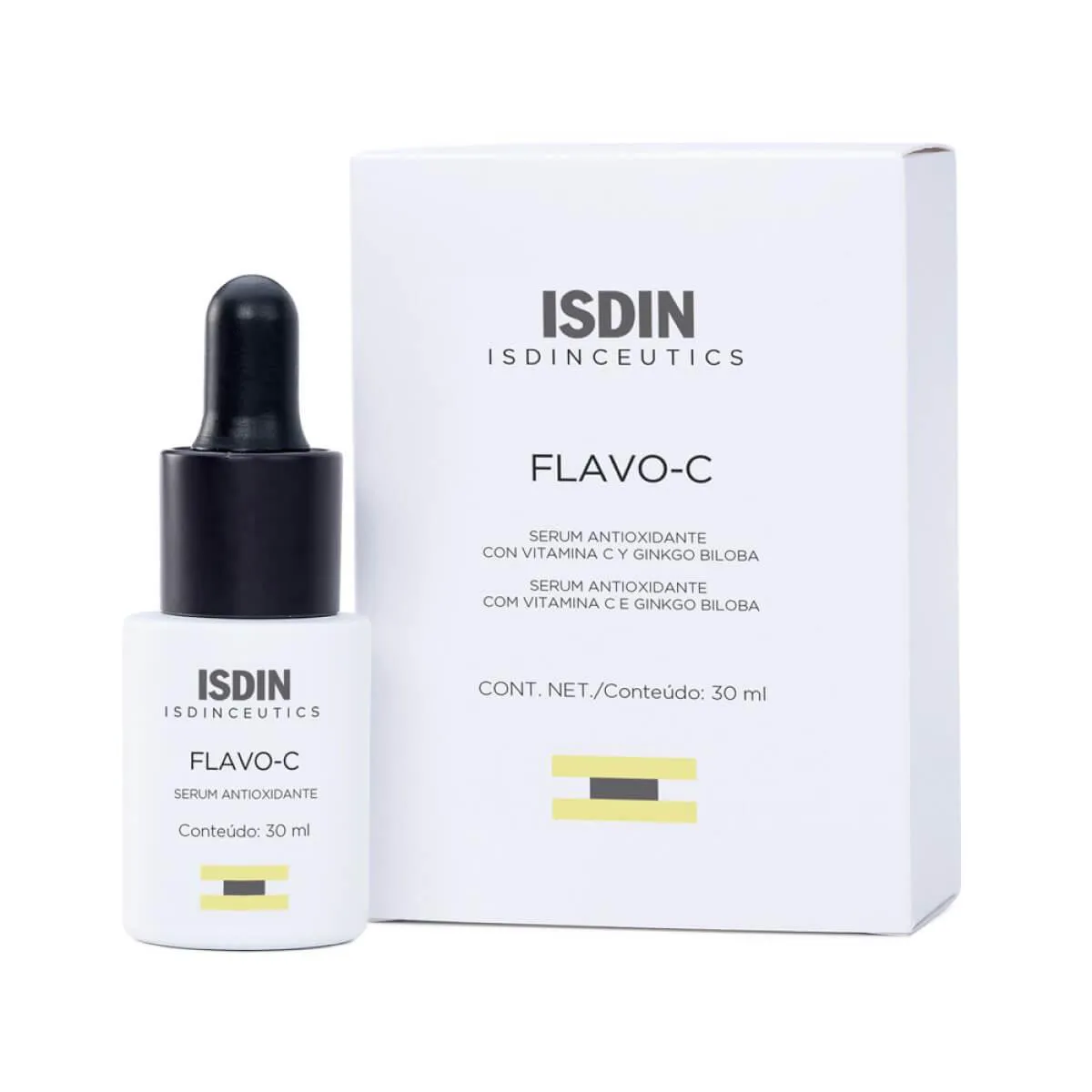 Sérum Facial Antioxidante Isdinceutics Flavo-C com 30ml