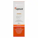 Protetor Solar Facial Episol Sec com Cor Pele Oleosa FPS 60 com 60g