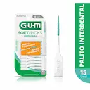 Palito Interdental G.U.M Soft Picks Original com 15 unidades
