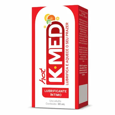 Gel Lubrificante Íntimo Hot K-Med com 30ml