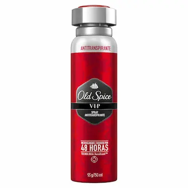 Desodorante Antitranspirante Spray Old Spice VIP Masculino com 93g