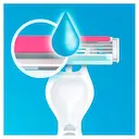 Kit Gillette Venus Simply Aparelho de Depilar Descartável com 3 unidades + 1 Gillette Venus Sensitive Grátis
