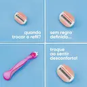 Kit Aparelho de Depilar Gillette Venus SPA com 1 unidade + 2 cargas + nécessaire