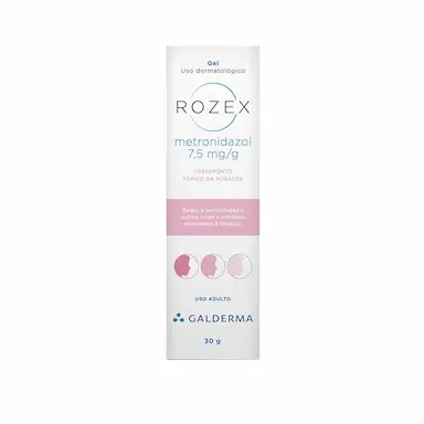 Gel para Pele com Rosácea Galderma Rozex 7,5mg/g com 30g