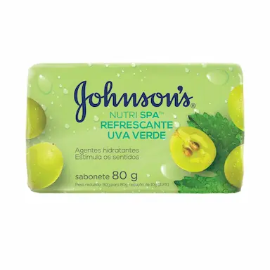 Sabonete em Barra Johnson's Uva Verde com 80g