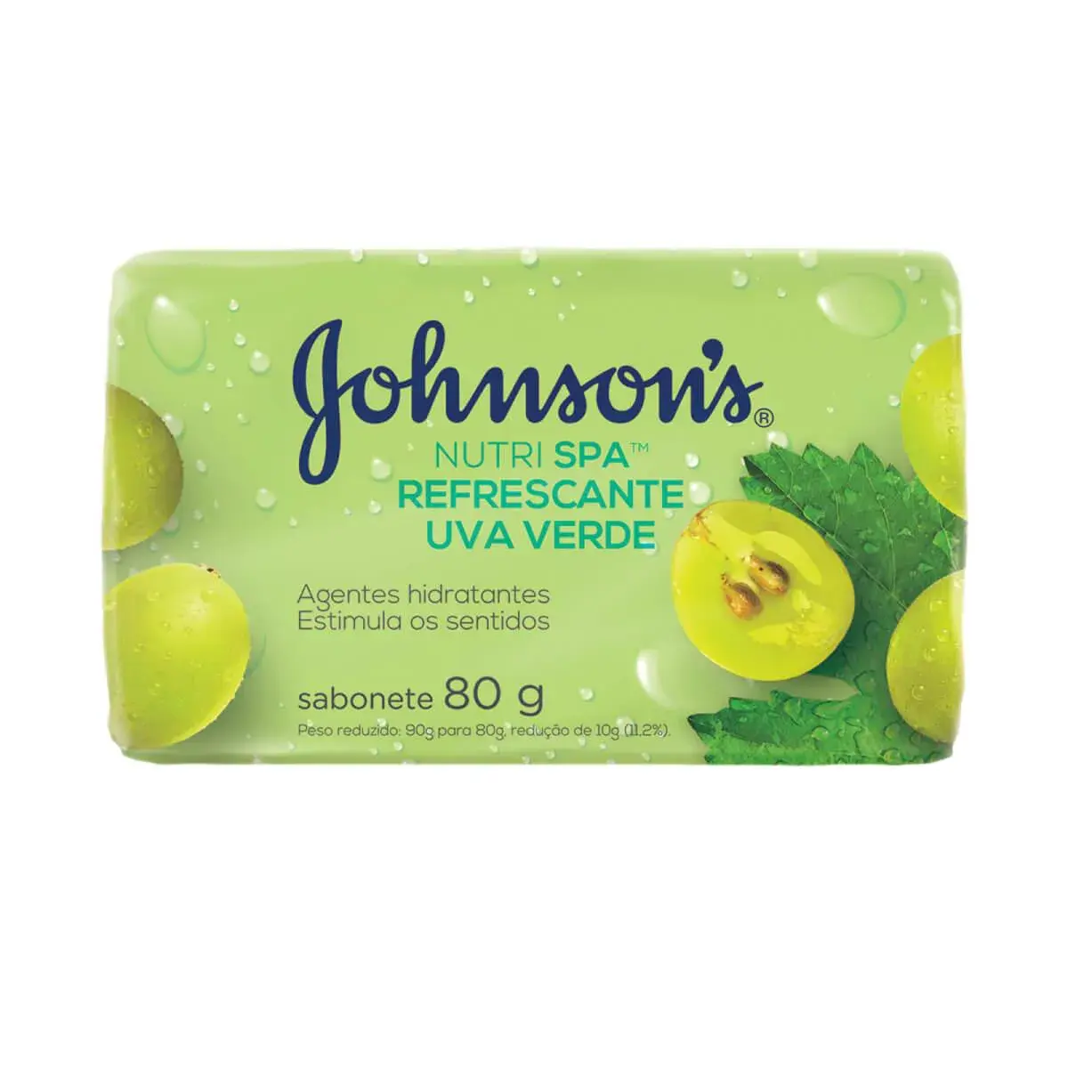 Sabonete em Barra Johnson's Uva Verde com 80g