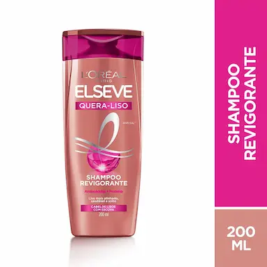 Shampoo Elseve Quera-Liso com 200ml