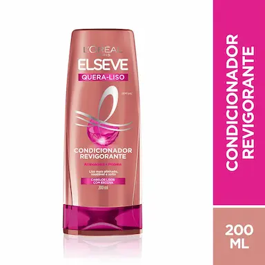 Condicionador Elseve L'Oréal Quera-Liso com 200ml