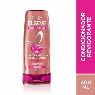 Condicionador Elseve L'Oréal Quera-Liso com 400ml