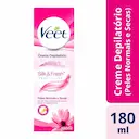 Creme Depilatório Corporal Veet Peles Normais e Secas com 180ml