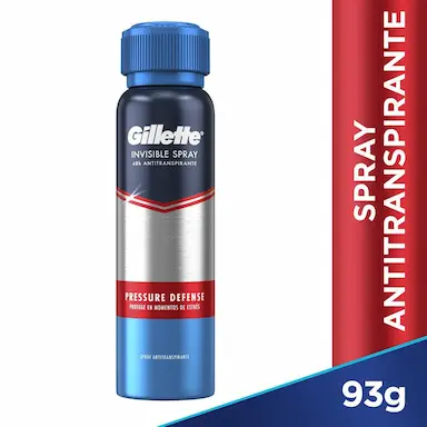 Desodorante Gillette Spray Pressure Defense Antitranspirante com 93g