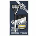 Kit Aparelho de Barbear Gillette Fusion 5 Proshield Edição Limitada com 1 unidade + 2 cartuchos e 1 suporte