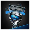 Kit Aparelho de Barbear Gillette Fusion 5 Proshield Edição Limitada com 1 unidade + 2 cartuchos e 1 suporte