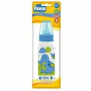 Mamadeira Fiona Azul com Desenhos com 1 unidade