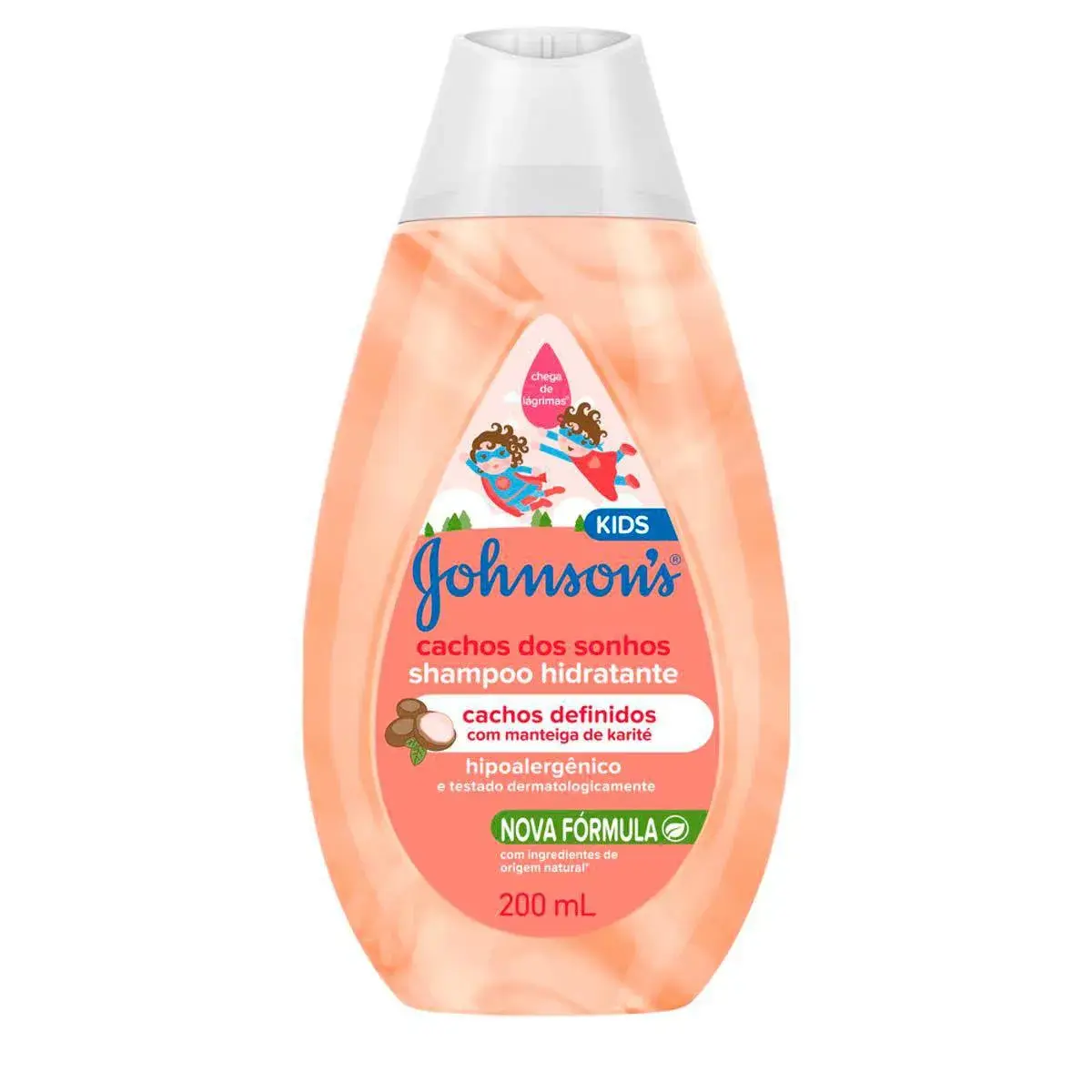 Shampoo Johnson's Cachos dos Sonhos com 200ml