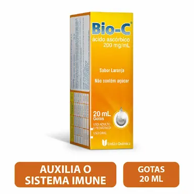 Vitamina C Bio-C 200mg/ml Gotas com 20ml