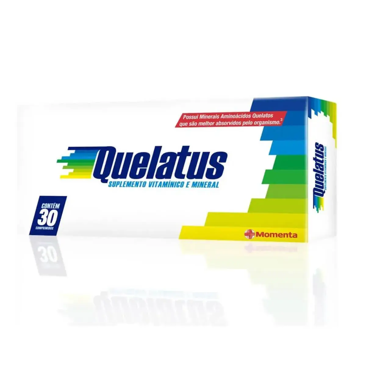 Suplemento Vitamínico e Mineral Quelatus com 30 comprimidos