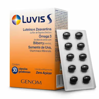 Suplemento Vitamínico Luvis S com 30 cápsulas gelatinosas