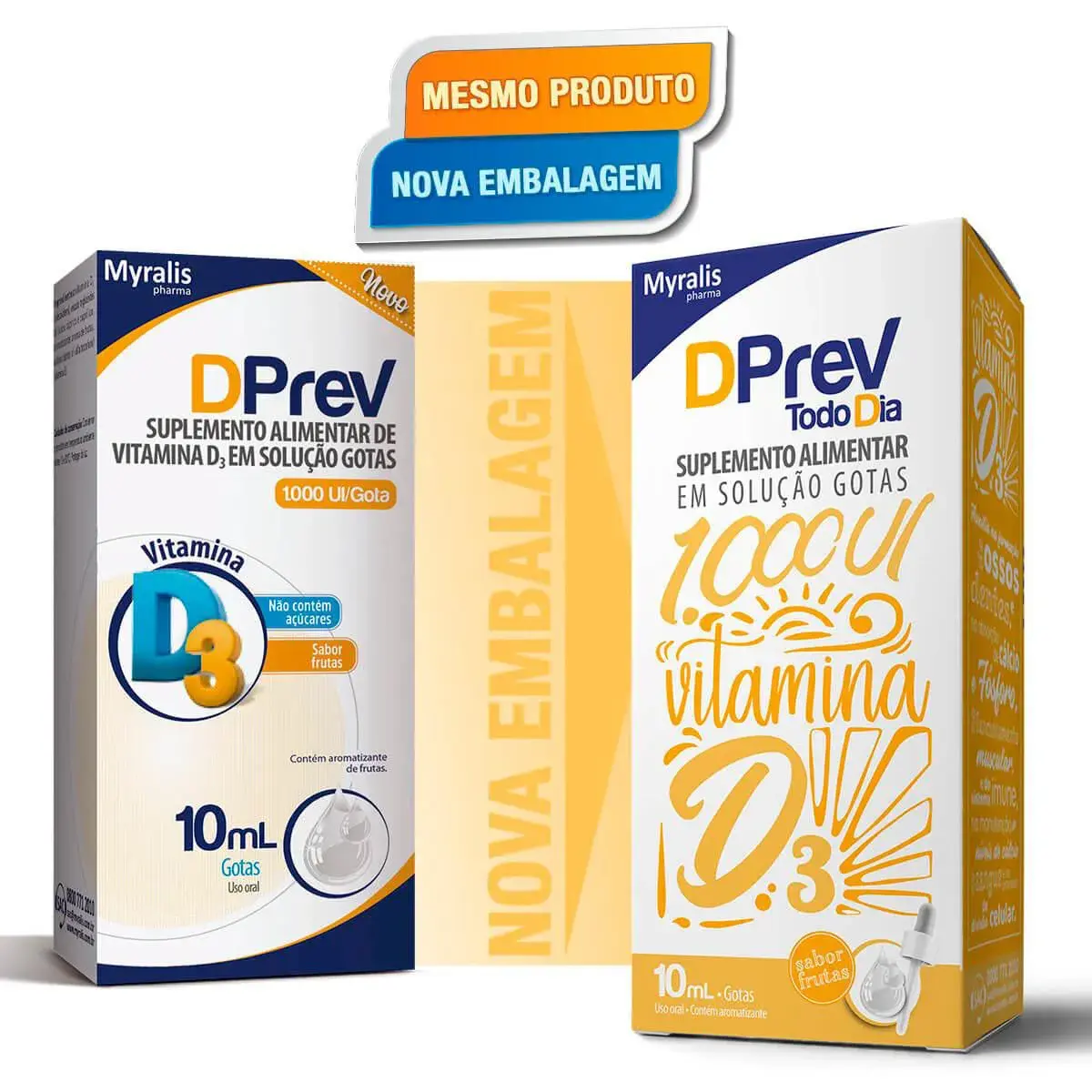 Vitamina D DPrev Todo Dia 1.000UI Gotas com 10ml