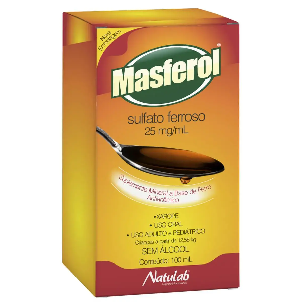 Masferol 25mg/ml Xarope com 100ml