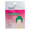 Máscara Facial de Chá Verde Needs Beauty com 1 Unidade