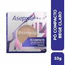 Pó Compacto Asepxia Antiacne Cor Bege Claro FPS 20 com 10g