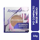 Pó Compacto Asepxia Antiacne Cor Bege Médio FPS 20 com 10g