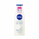Loção Hidratante Nivea Lotion Express Minerais Marinhos Pele Normal a Seca 200ml